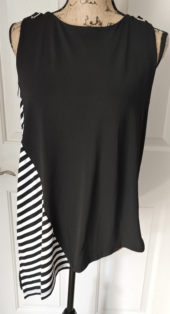 Whbm Color Block Top Size Large - image 1